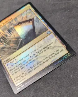 Daily Bugle Building FOIL - MTG Magic the Gathering Spiderman - Crimped - Image 3