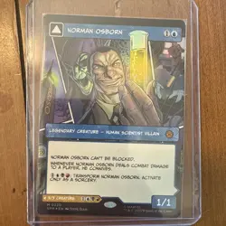 Norman Osborn - 0220 - M - Borderless - Foil - Marvel's Spider-Man - MTG - NM/M - Image 1