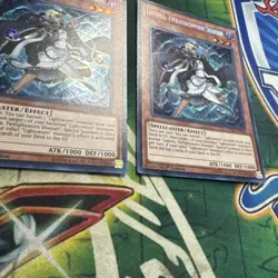 Yugioh! Lumina, Twilightsworn Shaman COTD-EN026 x2 Secret Rare 1st Ed VLP/NM - Image 2
