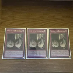 Yugioh Songs Of The Dominators PLAYSET X3 ALIN-EN078 Secret Rare 1st Edition - Image 1