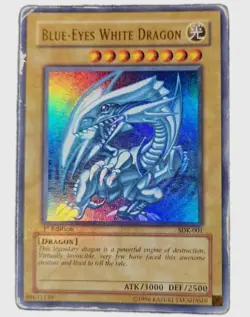 Yu-Gi-Oh ● 1rst Edition Blue-Eye White Dragon SKD 001 - Image 1