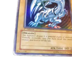 Yu-Gi-Oh ● 1rst Edition Blue-Eye White Dragon SKD 001 - Image 5