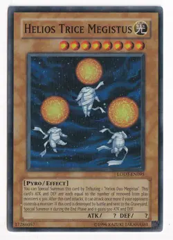 Yu-Gi-Oh! Helios Trice Megistus #LODT-EN095 LP Original - Image 1