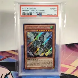 Tempest Dragon Ruler of Storms CT10-EN004 Limited Edition Yu-Gi-Oh TCG PSA 7 - Image 1
