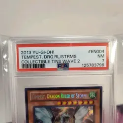 Tempest Dragon Ruler of Storms CT10-EN004 Limited Edition Yu-Gi-Oh TCG PSA 7 - Image 2