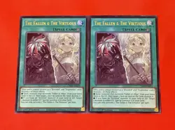 2x The FaLLen & The Virtuous | CH01-EN019 | Ultra Rares | 1st Edition | YuGiOh! - Image 1