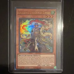 Yu-Gi-Oh! Doom of Dimensions Radiant Typhoon Swen DOOD-EN014 1st Ed Ultra Rare - Image 5