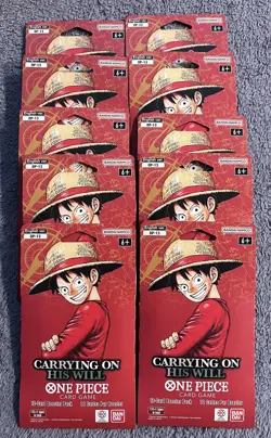 Lot of 20 One Piece Carrying On His Will The Time Of Battle Adventures Kami’s - Image 2