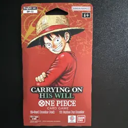 One Piece OP-13 CARRYING ON HIS WILL Sleeved Booster Pack - Heavy - 38g Postal - Image 2