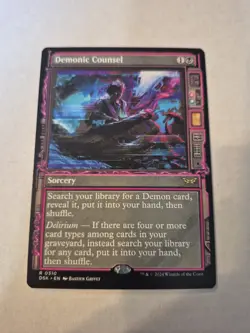 MTG DSK NM Demonic Counsel (Showcase) - Image 1