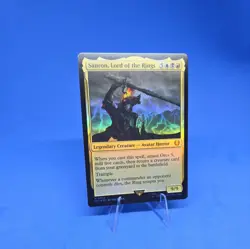 MTG Sauron, Lord of the Rings Tales of Middle-earth Commander 0004 FOIL, NM! - Image 1