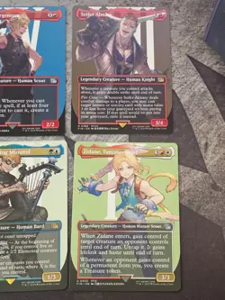 Borderless Strike a Pose Lot MTG Final Fantasy Cecil Vincent Zenos Noctis Joshua - Image 5