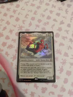 Spider-Man, Peter Parker - 0004 - M - Foil - MTG - Marvel's Spider-Man - NM/M - Image 2