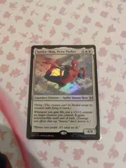 Spider-Man, Peter Parker - 0004 - M - Foil - MTG - Marvel's Spider-Man - NM/M - Image 3