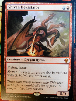 MTG - Shivan Devastator - DMU Regular - Image 1