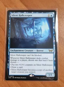 Magic MTG Silent Hallcreeper DSK 0072 Regular Rare - NM condition - Image 1