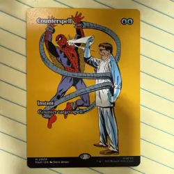 PRESALE COUNTERSPELL (BORDERLESS) Marvel's Spider-man: Marvel Universe Magic MTG - Image 1