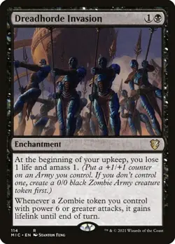 2x Dreadhorde Invasion MIC LP MTG - Image 1