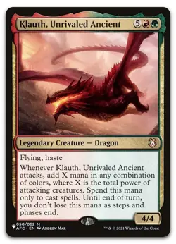 Klauth, Unrivaled Ancient #050/062 (NM) List Reprints LIST LIST Magic MTG - Image 1