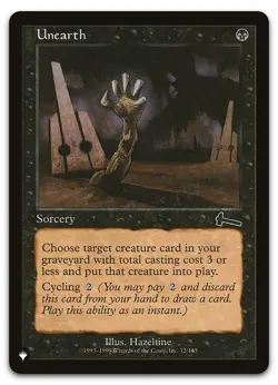 Unearth #72/143 (NM) List Reprints LIST LIST Magic MTG - Image 1