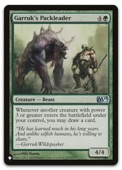 Garruk's Packleader #177/249 (NM) List Reprints LIST LIST Magic MTG - Image 1
