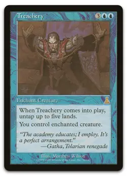 Treachery #50 (LP) Urza's Destiny UDS Magic MTG - Image 1
