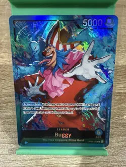 Buggy OP09-042 L - Alternative Art Leader - Starter Deck ST25 - One Piece - Image 1