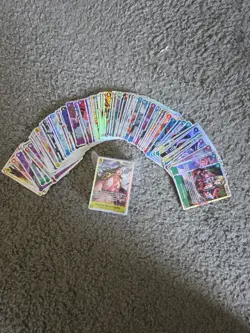 One Piece TCG Bulk Lot - 150 Foil Super Rare *FREE SHIPPING* - Image 1