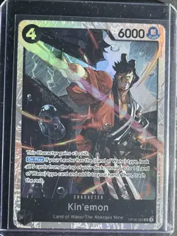 Bandai One Piece CCG Kin'emon Alt Art Foil SR OP16-082 English - Image 1