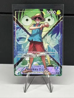 One Piece Monkey.D.Luffy (022) (Alternate Art) OP16-022 The Time of Battle Foil - Image 1