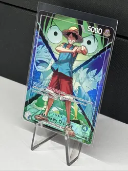 One Piece Monkey.D.Luffy (022) (Alternate Art) OP16-022 The Time of Battle Foil - Image 3