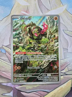 Pokemon TCG OKIDOGI Shrouded Fable Illustration Rare Card 074/064 NM-Mint - Image 1