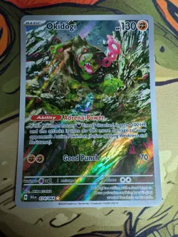 Pokemon TCG OKIDOGI Holo Illustration Rare Card Shrouded Fable 074/064 - Image 1