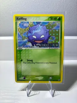 Koffing 62/107 Ex Deoxys Reverse Holo Foil Stamped 2005 Pokemon Card LP - Image 1