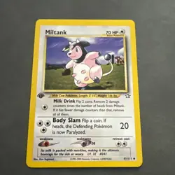 1st Edition Miltank 41/111 - Neo Genesis - Pokemon Card - Pack fresh - Image 1