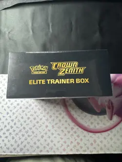 Pokemon TCG Sword & Shield Crown Zenith ETB Elite Trainer Box Factory Sealed - Image 5
