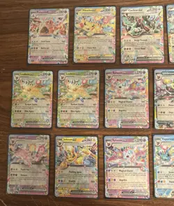 POKEMON TCG Lot Of 14 SCARLET & VIOLET ERA Rainbow EX Cards - Image 3