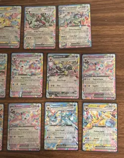 POKEMON TCG Lot Of 14 SCARLET & VIOLET ERA Rainbow EX Cards - Image 4