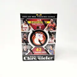 NBA Panini 2021-22 Chronicles Trading Cards : ONE Sealed Blaster Box (Bin33) - Image 1
