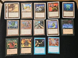 MTG Artifact, Artifact Creature & Interrupt Cards. Magic The Gathering Lot Of 15 - Image 1