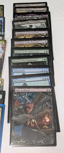 34 Magic the Gathering Cards, Rare and Mythic Rare, M/NM, Mixed Sets - Image 2