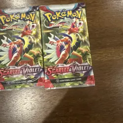 Lot Of 5 Pks Pokemon Scarlet& Violet Booster Pack - 10 Cards / Pack- Random Art - Image 4