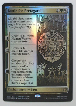 MTG Bling - Foil - Battle for Bretagard - Kaldheim -H271 - Image 1