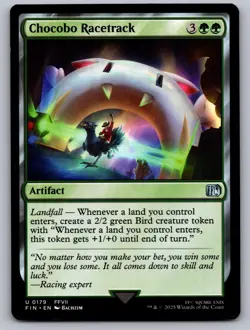 Chocobo Racetrack 179 Uncommon FINAL FANTASY Magic: The Gathering Near Mint - Image 1
