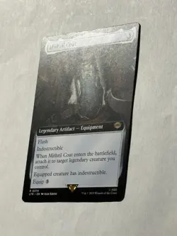 Mithril Coat Extended Art LTR 379 (MTG LOTR Tales of Middle Earth 2023) - Image 2