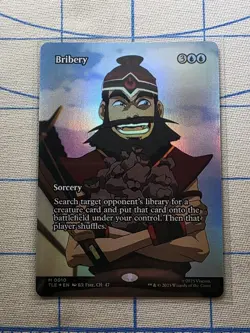 Bribery (Borderless) M 0010 Avatar: The Last Airbender: Eternal-Legal Foil - Image 1