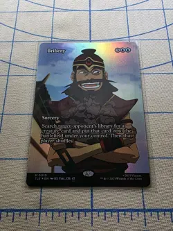 Bribery (Borderless) M 0010 Avatar: The Last Airbender: Eternal-Legal Foil - Image 2