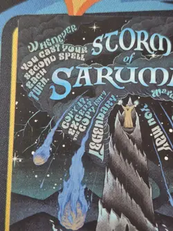 Storm of Saruman | Poster Non-Foil | Lord of the Rings - MTG - Image 2