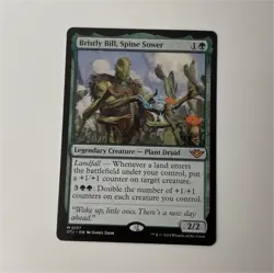 MTG Bristly Bill Spine Sower Outlaws Thunder Junction 0157 Mythic Green - Image 1