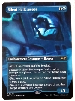 Silent Hallcreeper (Borderless) - Duskmourn: House of Horror (DSK) - EN - R 0345 - Image 1